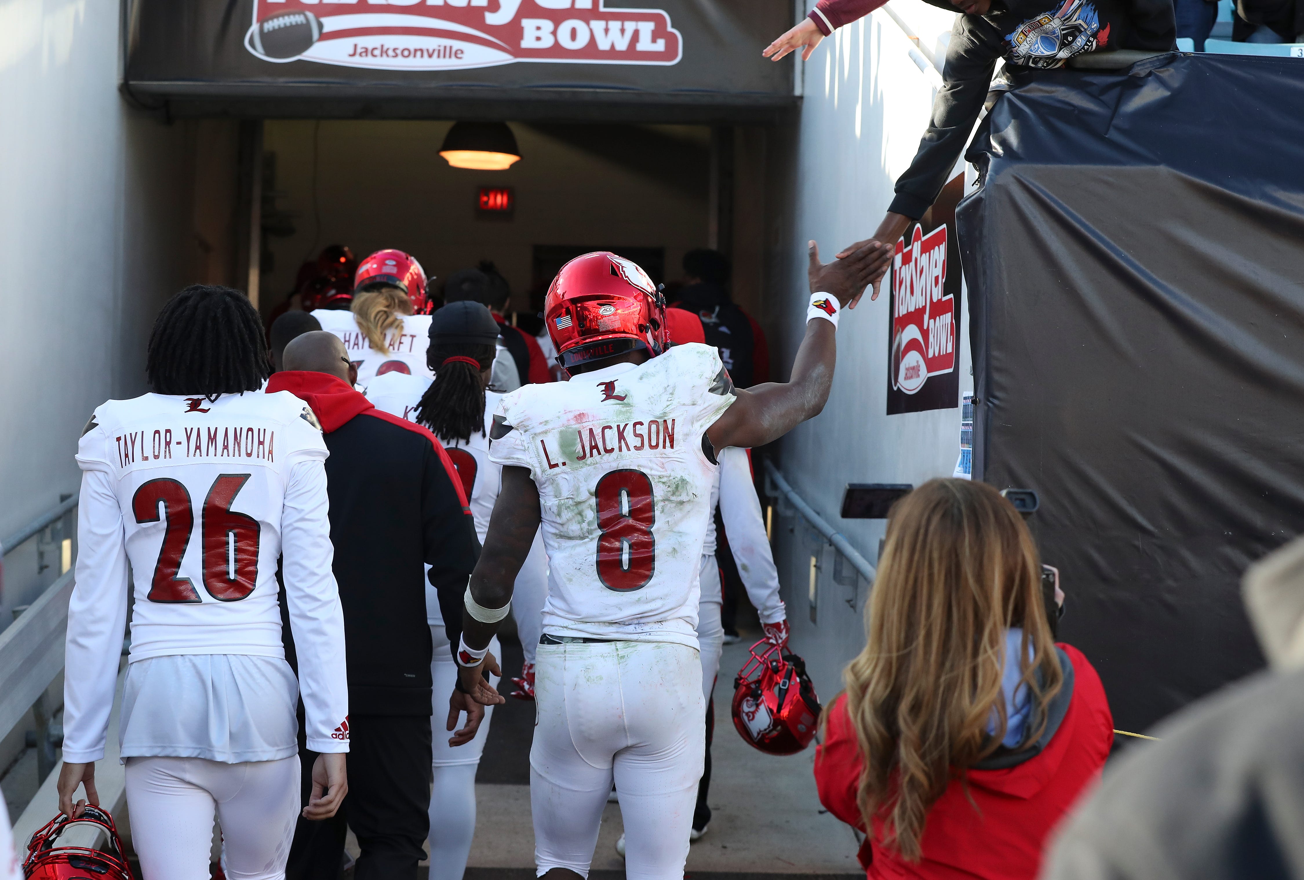 lamar jackson louisville shirt